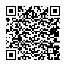 QR Code pour le numéro de téléphone +19403879587