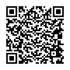 Código QR para número de teléfono +19404426950