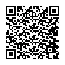 QR Code for Phone number +19404428336