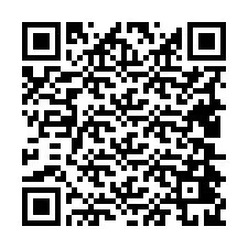 QR код за телефонен номер +19404429172