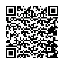 QR-Code für Telefonnummer +19404483917