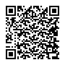 QR Code for Phone number +19404536456