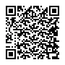 QR код за телефонен номер +19404536456