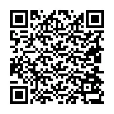 Código QR para número de teléfono +19404537384