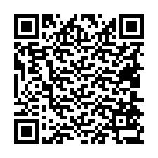 Kod QR dla numeru telefonu +19404537913