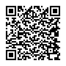 QR kód a telefonszámhoz +19404538290