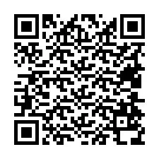 Código QR para número de telefone +19404538583