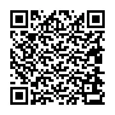 QR-koodi puhelinnumerolle +19404633180