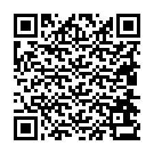 QR-koodi puhelinnumerolle +19404633784