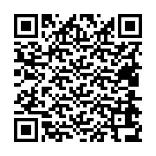 Código QR para número de teléfono +19404636883