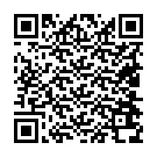 Kode QR untuk nomor Telepon +19404638399