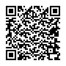 QR-Code für Telefonnummer +19404638417