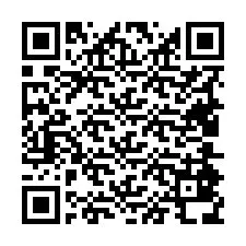 QR kód a telefonszámhoz +19404838886