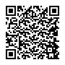 QR kód a telefonszámhoz +19404841618
