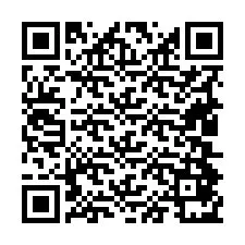 QR код за телефонен номер +19404871275