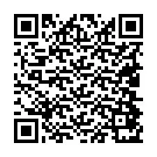 QR-код для номера телефона +19404871278