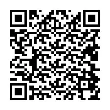 QR-код для номера телефона +19404874222