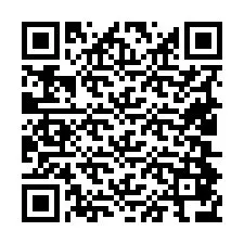 QR-Code für Telefonnummer +19404876279