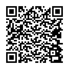 Código QR para número de telefone +19404893327