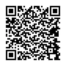 QR kód a telefonszámhoz +19404898287