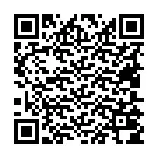 QR-koodi puhelinnumerolle +19405004113