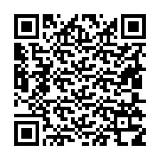 Código QR para número de teléfono +19405318605