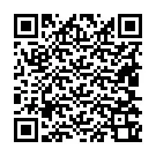 QR Code สำหรับหมายเลขโทรศัพท์ +19405360325