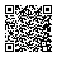 QR kód a telefonszámhoz +19405360375