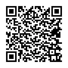 QR-code voor telefoonnummer +19405361227