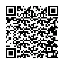 QR Code pour le numéro de téléphone +19405362792