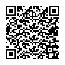 Código QR para número de telefone +19405362887