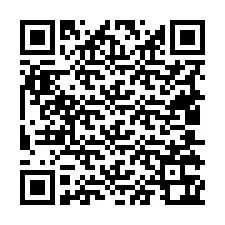 QR kód a telefonszámhoz +19405362984