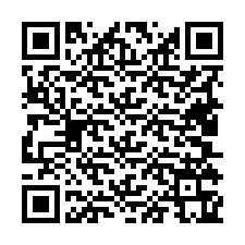 QR-Code für Telefonnummer +19405365636