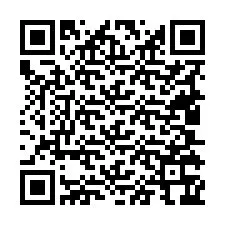 QR-koodi puhelinnumerolle +19405366964