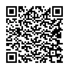 QR Code สำหรับหมายเลขโทรศัพท์ +19405378229