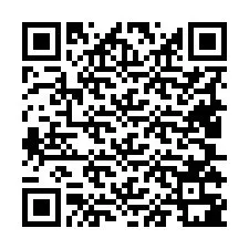 QR-код для номера телефона +19405381726