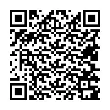 QR-Code für Telefonnummer +19405381727