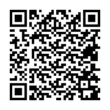 QR kód a telefonszámhoz +19405381747