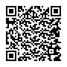 QR kód a telefonszámhoz +19405606086