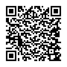 Código QR para número de teléfono +19405742338