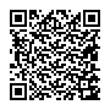 QR-Code für Telefonnummer +19405743155