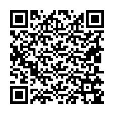 QR-koodi puhelinnumerolle +19405745455