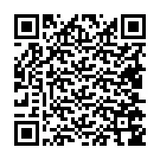 Código QR para número de teléfono +19405746996