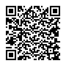 QR-code voor telefoonnummer +19405747112