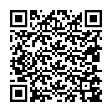 QR kód a telefonszámhoz +19405747140