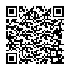 QR kód a telefonszámhoz +19406342462