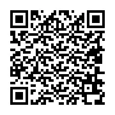 Código QR para número de telefone +19406638518