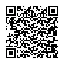 QR-koodi puhelinnumerolle +19407429805