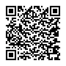 Código QR para número de teléfono +19407439188