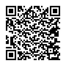 Código QR para número de telefone +19407573713